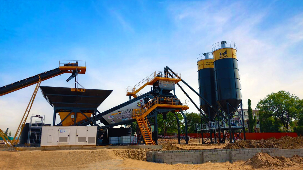 FABO mobile concrete batching plant - مصنع الخرسانة: صورة 2 FABO mobile concrete batching plant - مصنع الخرسانة: صورة 2