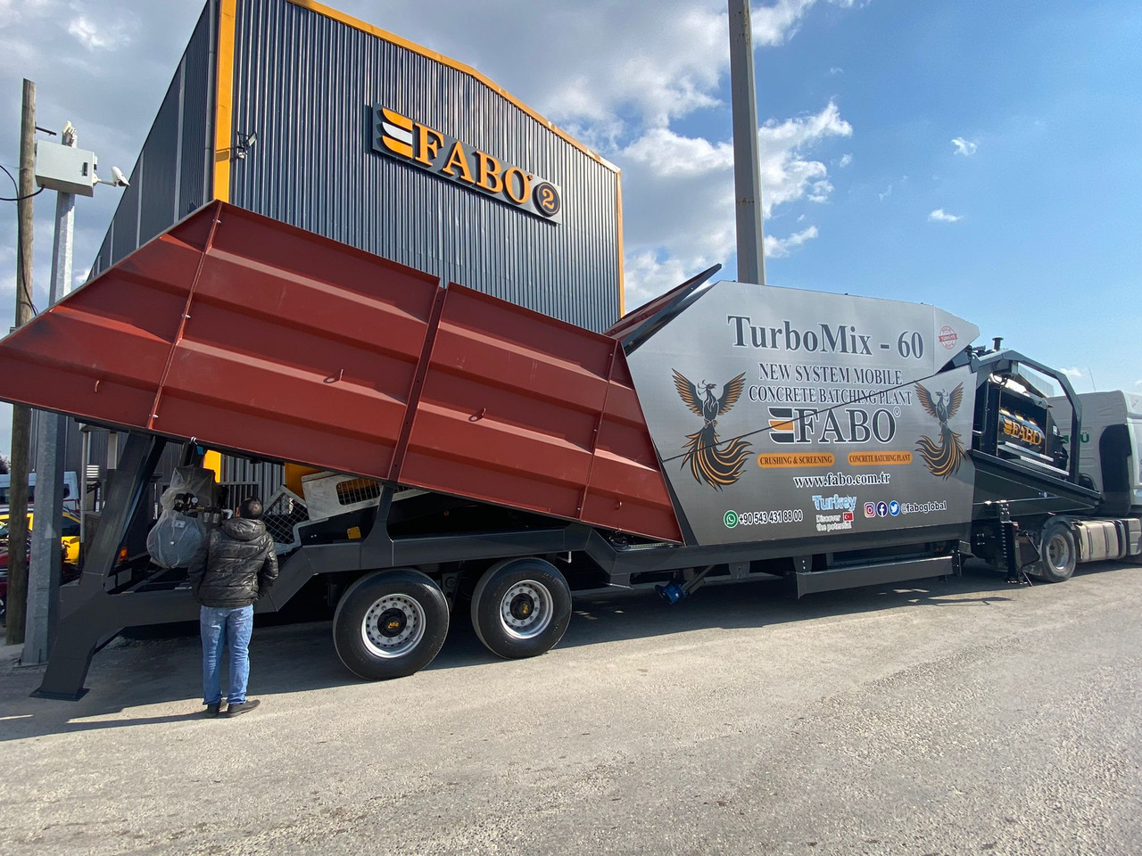 FABO mobile concrete batching plant - مصنع الخرسانة: صورة 4 FABO mobile concrete batching plant - مصنع الخرسانة: صورة 4