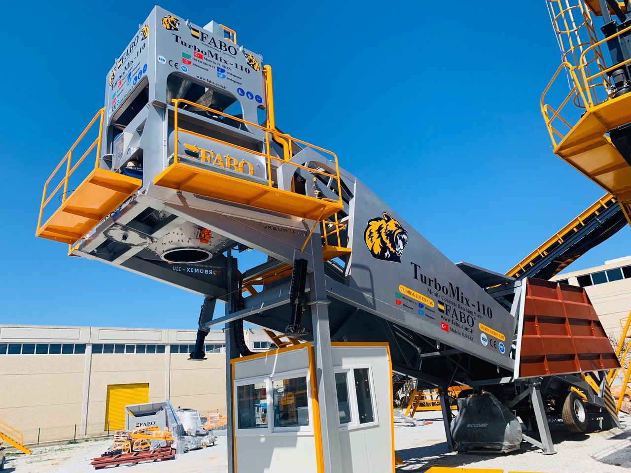 FABO mobile concrete batching plant - مصنع الخرسانة: صورة 5 FABO mobile concrete batching plant - مصنع الخرسانة: صورة 5