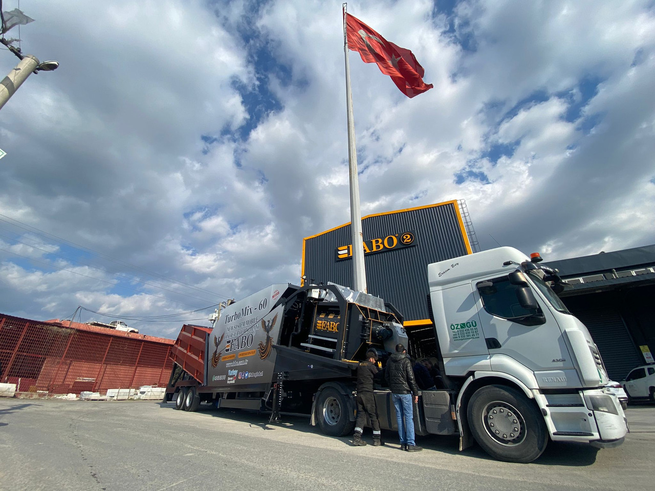 FABO mobile concrete batching plant - مصنع الخرسانة: صورة 5 FABO mobile concrete batching plant - مصنع الخرسانة: صورة 5