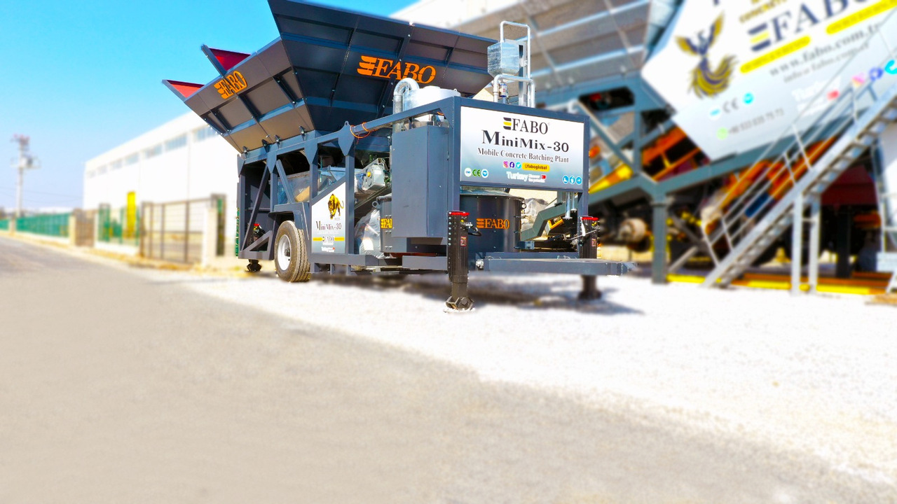 FABO mobile concrete batching plant - مصنع الخرسانة: صورة 4 FABO mobile concrete batching plant - مصنع الخرسانة: صورة 4