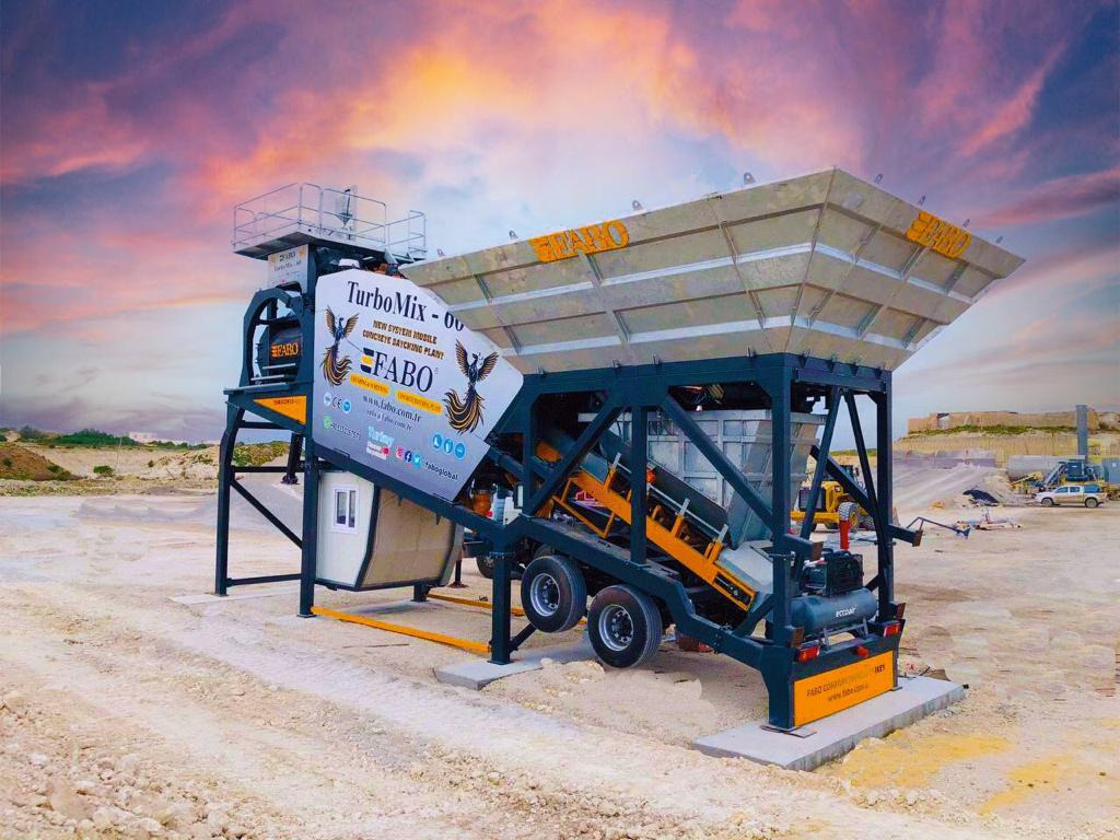FABO mobile concrete batching plant - مصنع الخرسانة: صورة 4 FABO mobile concrete batching plant - مصنع الخرسانة: صورة 4