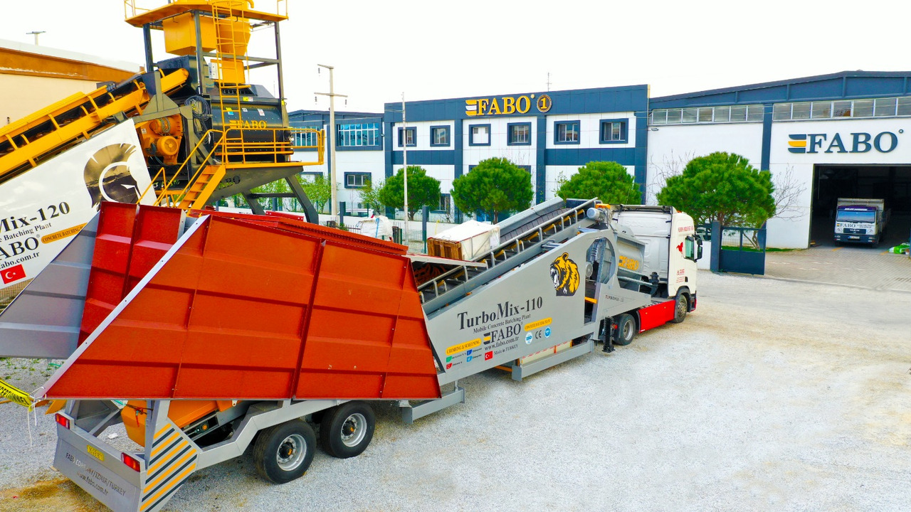 FABO mobile concrete batching plant - مصنع الخرسانة: صورة 1 FABO mobile concrete batching plant - مصنع الخرسانة: صورة 1