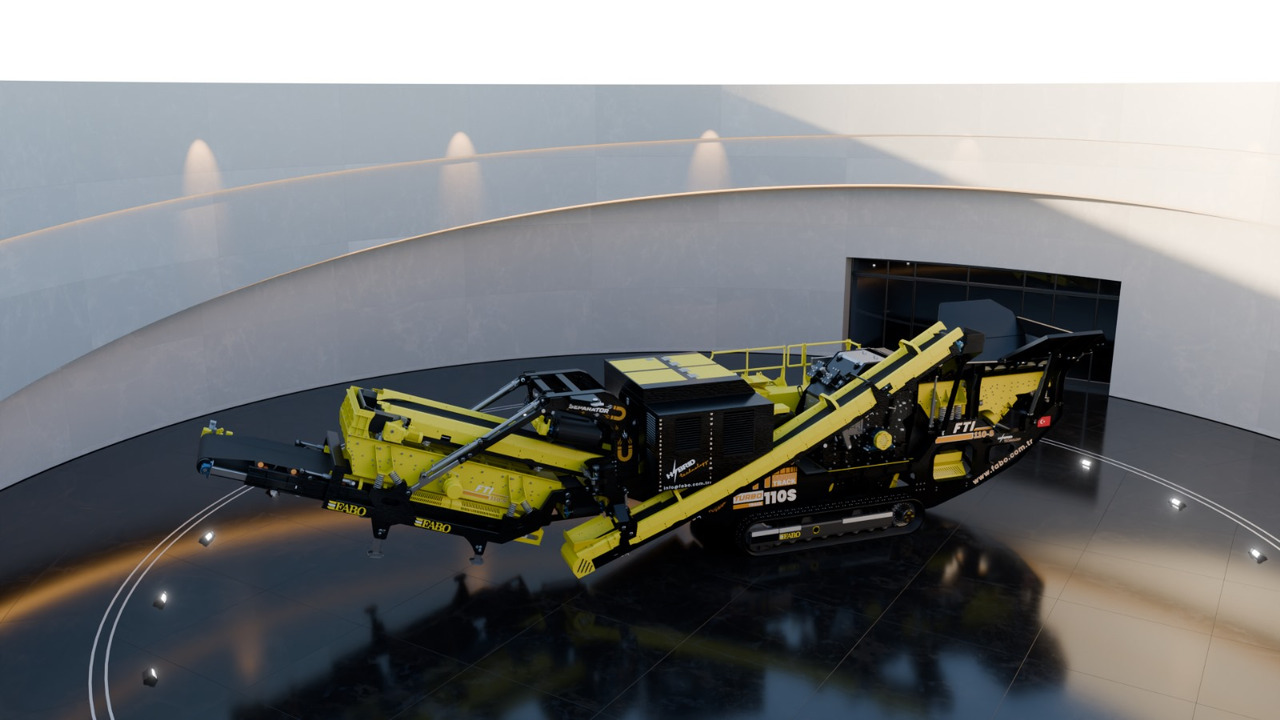 جديدة كسارة التصادمية FABO mobile impact crusher: صورة 18