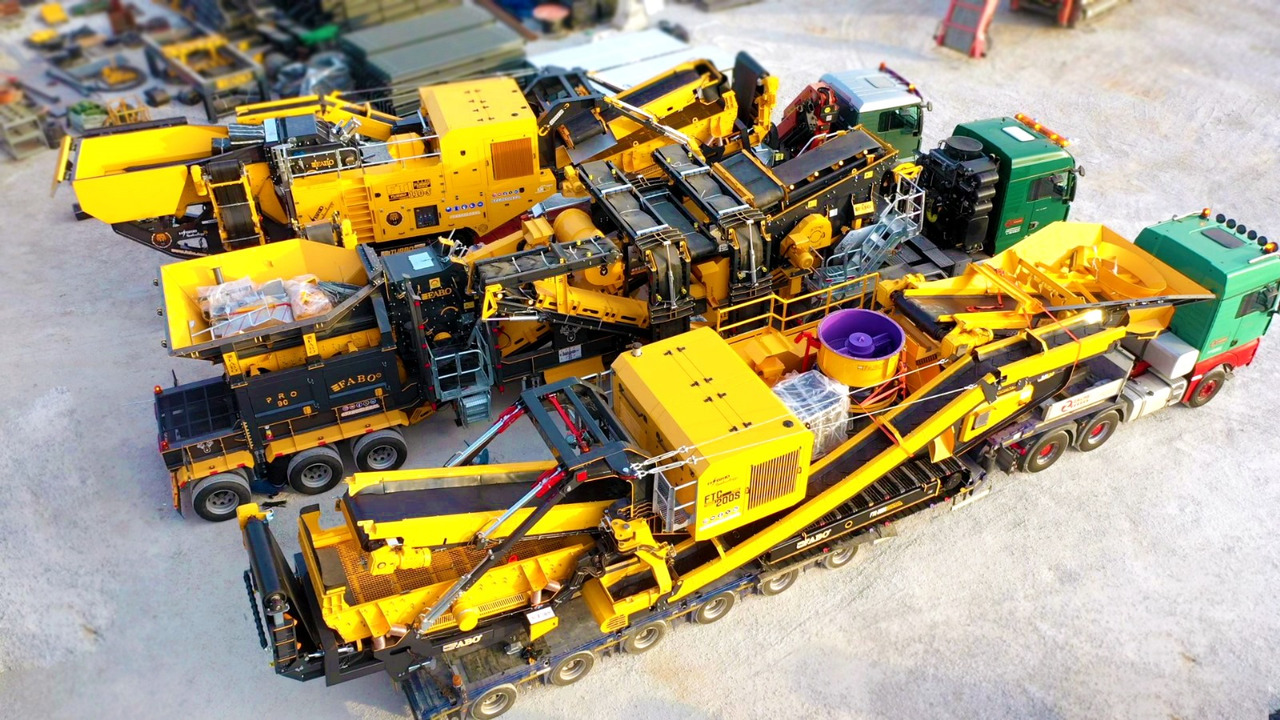جديدة كسارة التصادمية FABO mobile impact crusher: صورة 12