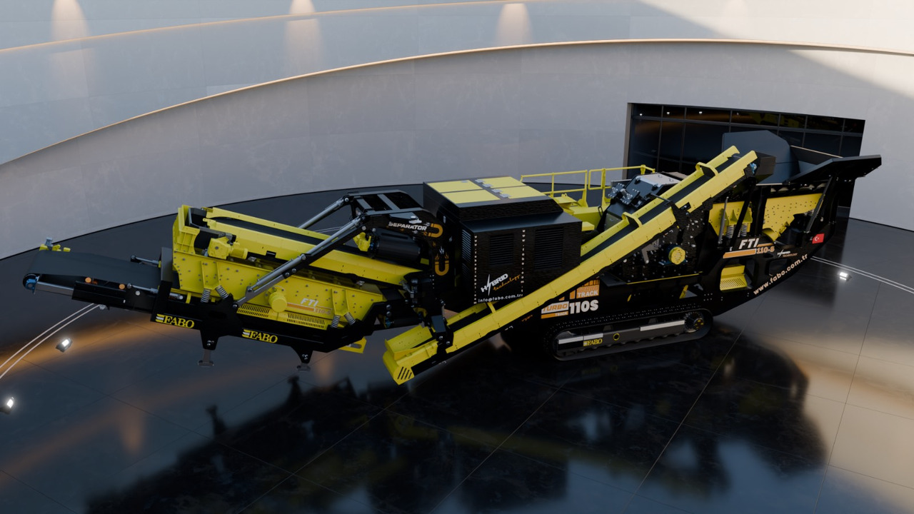 جديدة كسارة التصادمية FABO mobile impact crusher: صورة 17