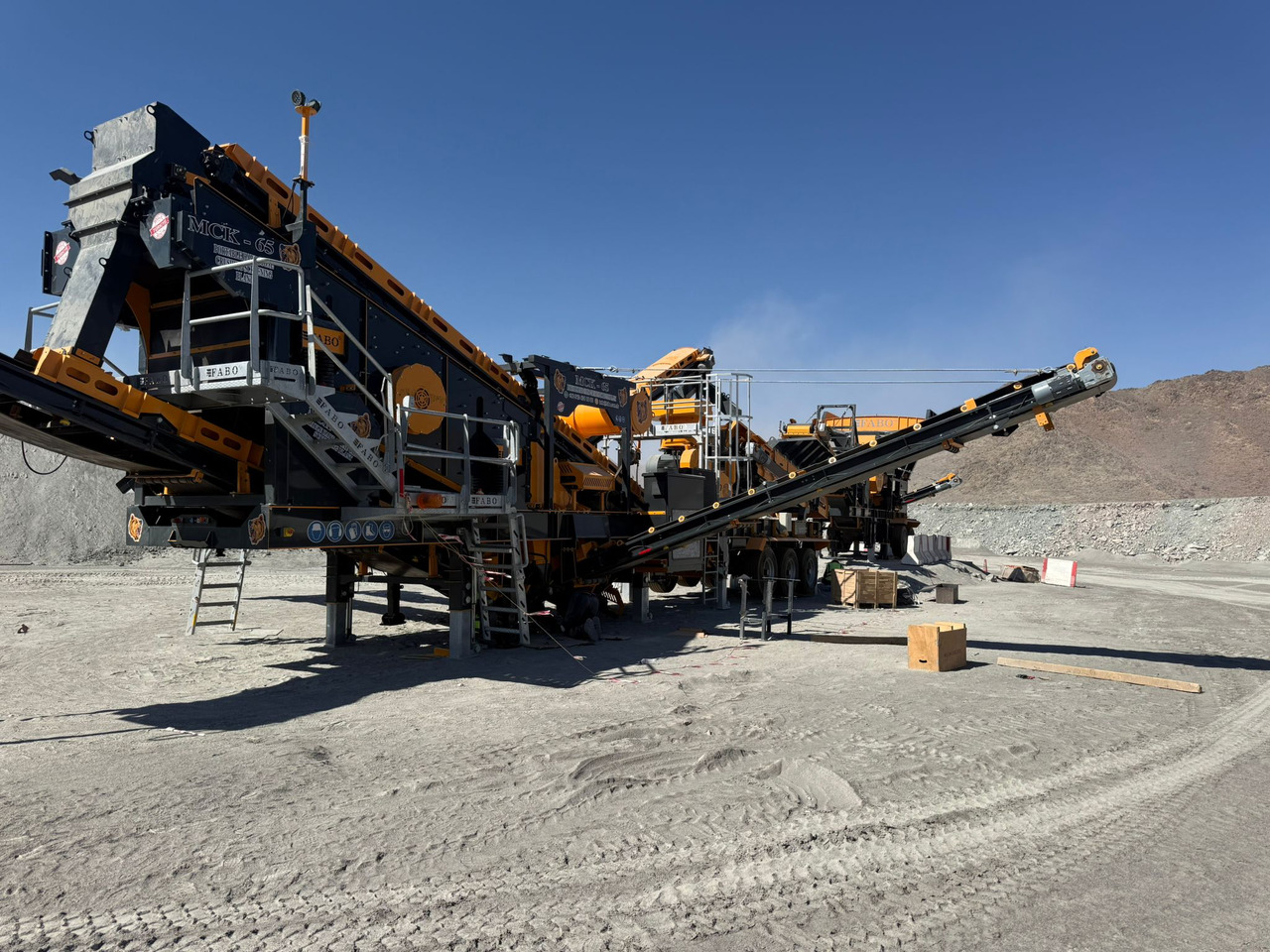 FABO mobile jaw crusher - كسارة فكية: صورة 5 FABO mobile jaw crusher - كسارة فكية: صورة 5