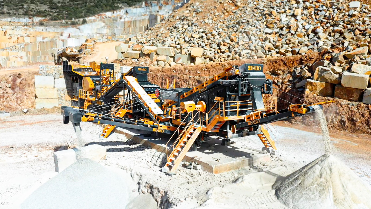 جديدة كسارة فكية FABO mobile jaw crusher: صورة 10 جديدة كسارة فكية FABO mobile jaw crusher: صورة 10