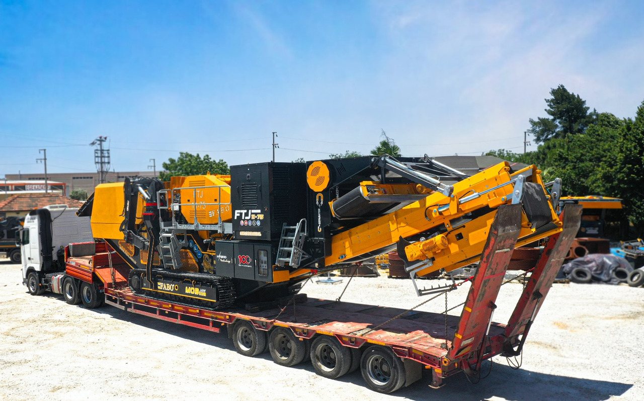 FABO mobile jaw crusher - كسارة فكية: صورة 5 FABO mobile jaw crusher - كسارة فكية: صورة 5