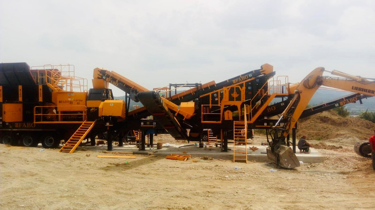 جديدة كسارة فكية FABO mobile jaw crusher: صورة 10