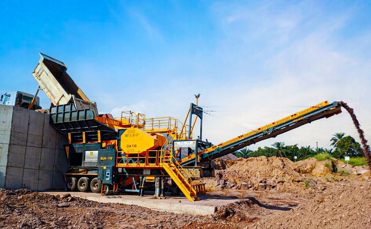 FABO mobile jaw crusher - كسارة فكية: صورة 1 FABO mobile jaw crusher - كسارة فكية: صورة 1