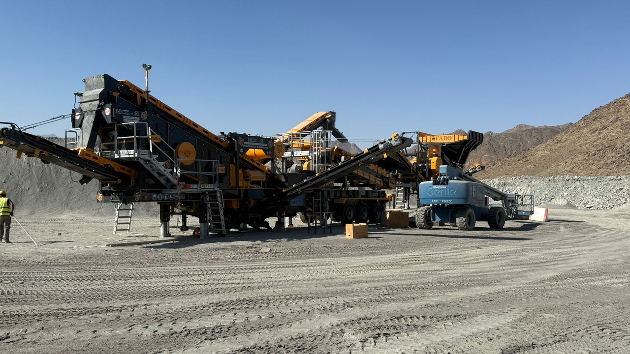 جديدة كسارة فكية FABO mobile jaw crusher: صورة 9 جديدة كسارة فكية FABO mobile jaw crusher: صورة 9