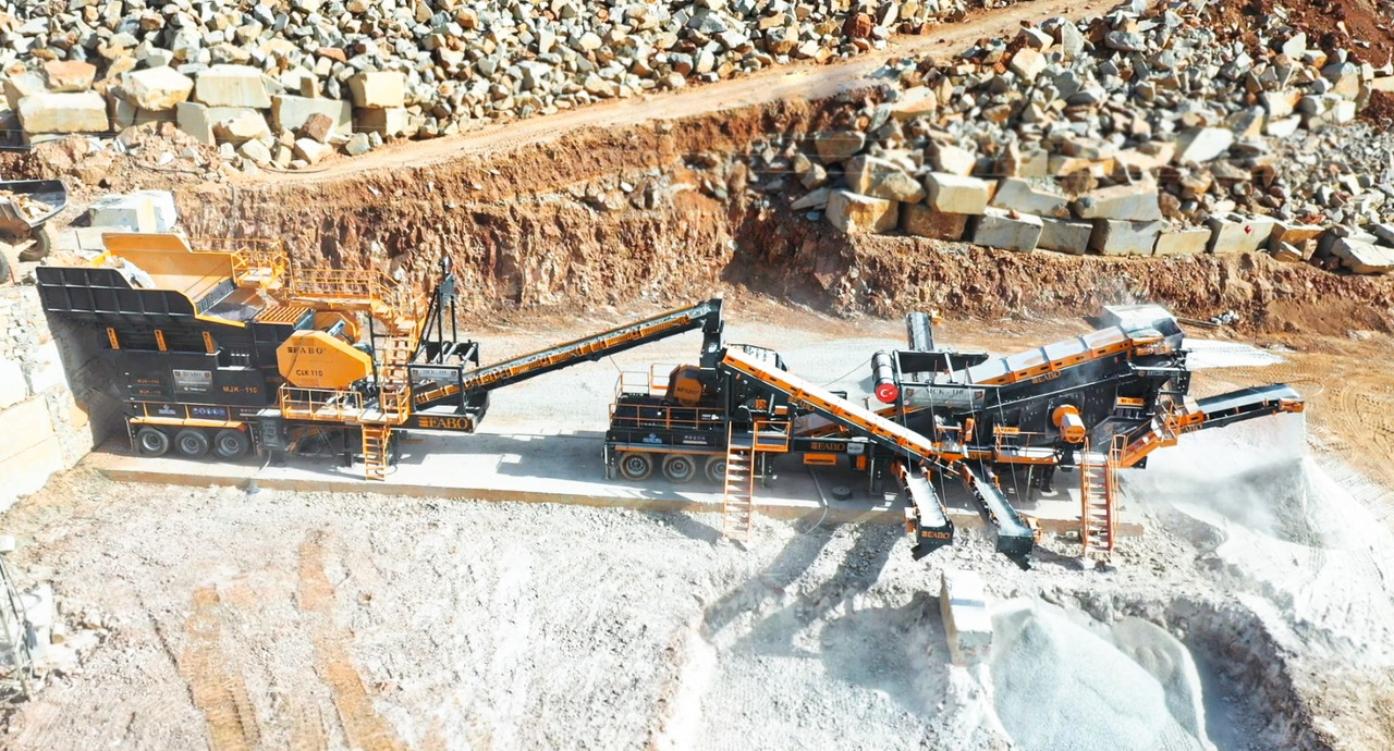جديدة كسارة فكية FABO mobile jaw crusher: صورة 8