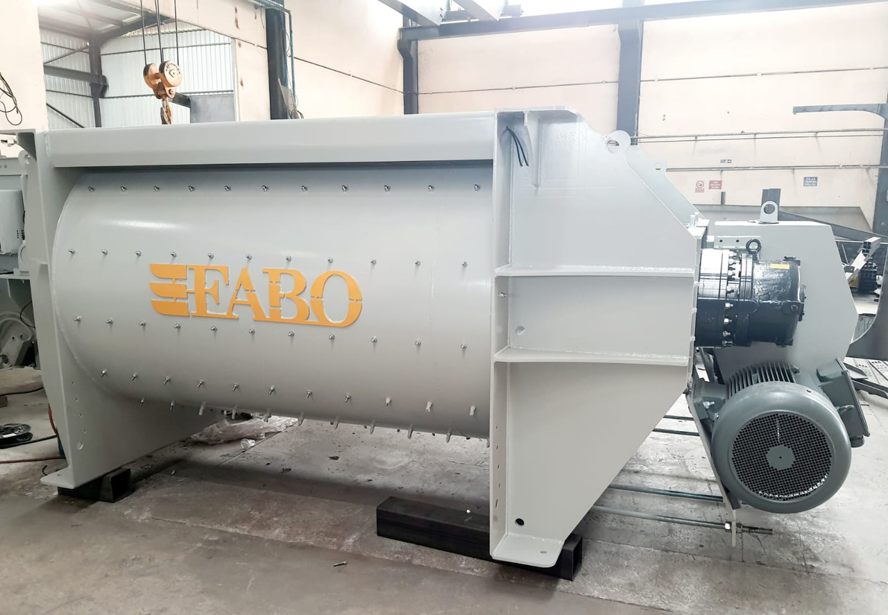 FABO twin shaft mixer - خلاطه اسمنت: صورة 2 FABO twin shaft mixer - خلاطه اسمنت: صورة 2