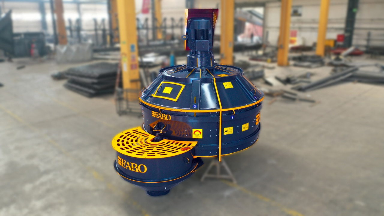 FABO twin shaft mixer - خلاطه اسمنت: صورة 2 FABO twin shaft mixer - خلاطه اسمنت: صورة 2