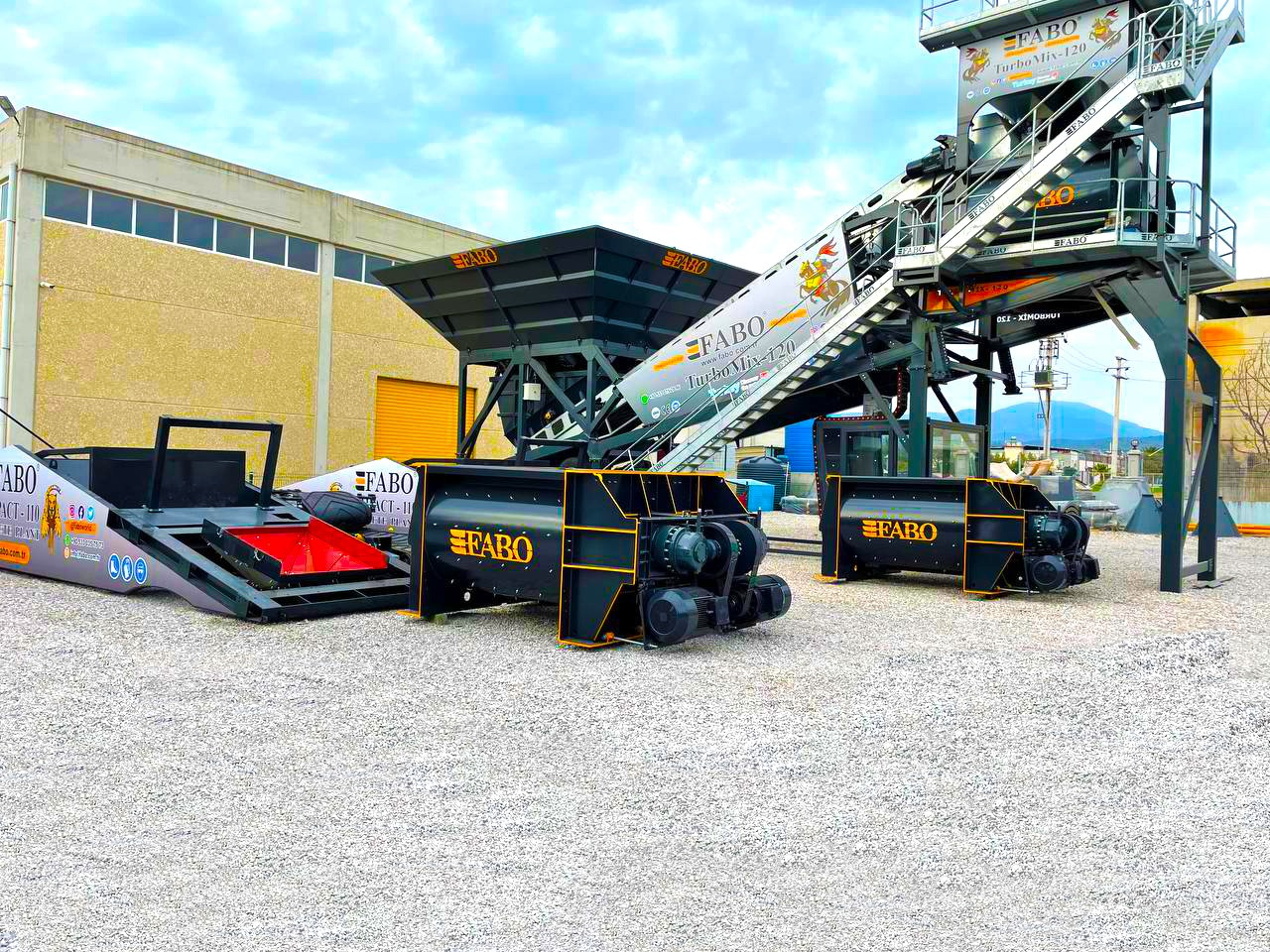 FABO twin shaft mixer - خلاطه اسمنت: صورة 5 FABO twin shaft mixer - خلاطه اسمنت: صورة 5