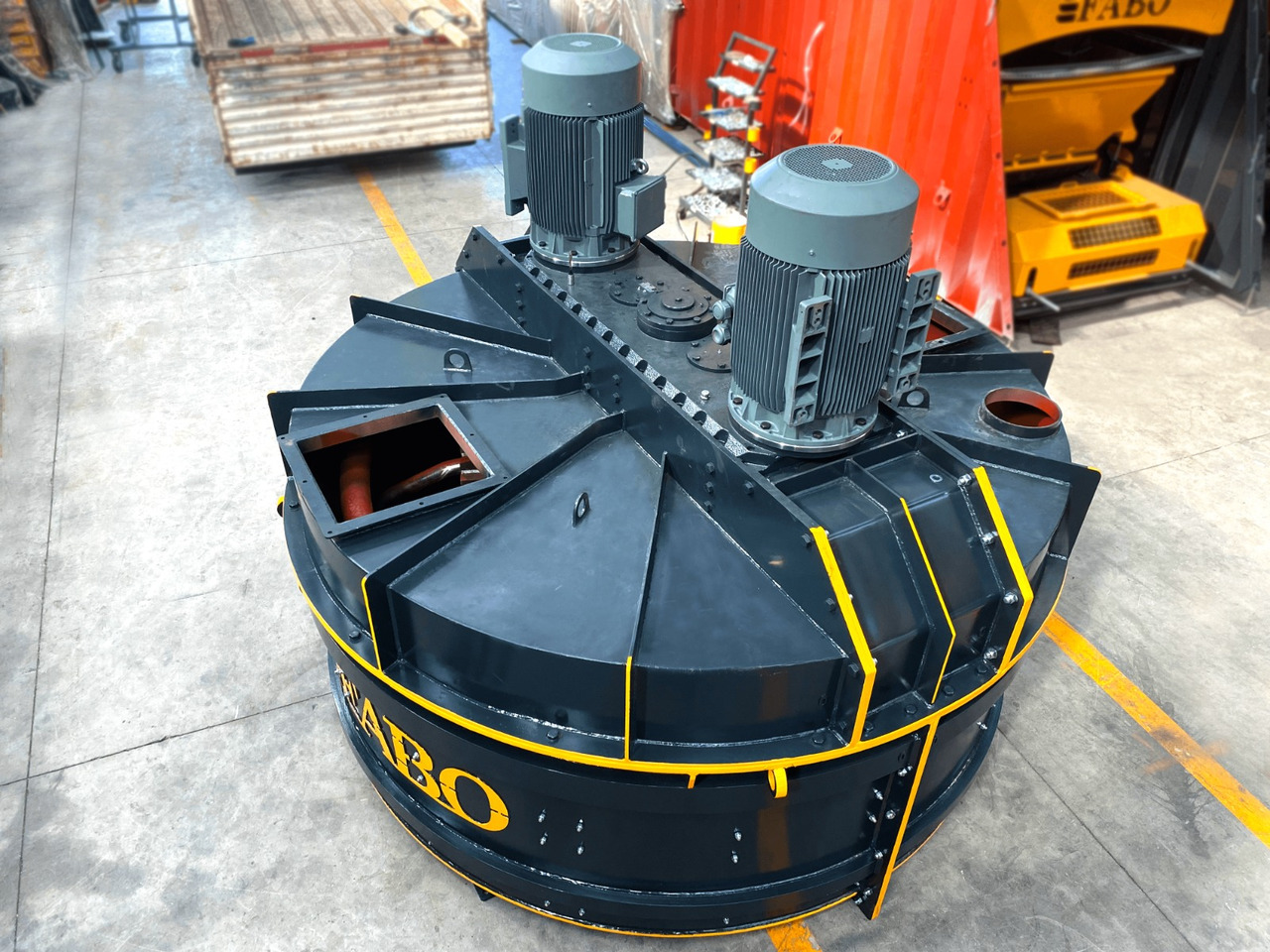 FABO twin shaft mixer - خلاطه اسمنت: صورة 3 FABO twin shaft mixer - خلاطه اسمنت: صورة 3