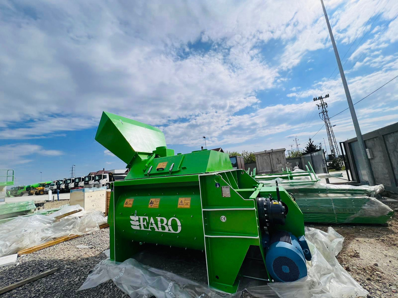 FABO twin shaft mixer - خلاطه اسمنت: صورة 3 FABO twin shaft mixer - خلاطه اسمنت: صورة 3