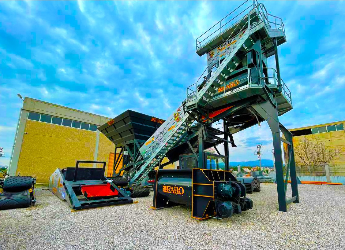 FABO twin shaft mixer - خلاطه اسمنت: صورة 2 FABO twin shaft mixer - خلاطه اسمنت: صورة 2