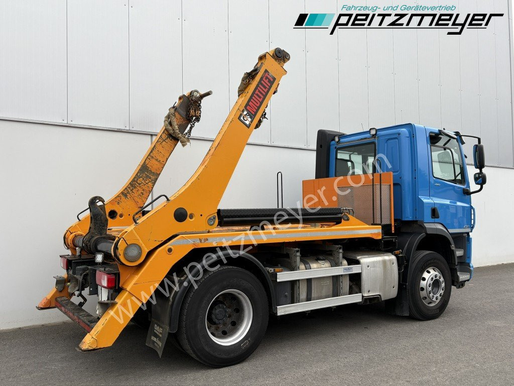 DAF CF 410 FA Multilift Futura 12 Tele + Zusatzverriegelung - شاحنة نقل المخلفات: صورة 4 DAF CF 410 FA Multilift Futura 12 Tele + Zusatzverriegelung - شاحنة نقل المخلفات: صورة 4