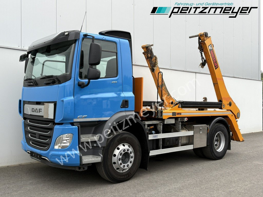 DAF CF 410 FA Multilift Futura 12 Tele + Zusatzverriegelung - شاحنة نقل المخلفات: صورة 1 DAF CF 410 FA Multilift Futura 12 Tele + Zusatzverriegelung - شاحنة نقل المخلفات: صورة 1
