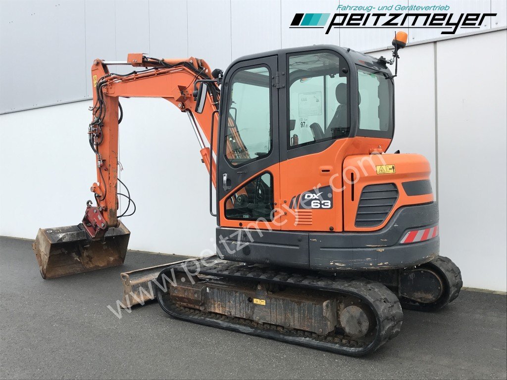 Doosan Kettenbagger DX 63-3 PowerTilt 070 , MS 03, mehrfach vorhanden - حفارة مُصَّغرة: صورة 4 Doosan Kettenbagger DX 63-3 PowerTilt 070 , MS 03, mehrfach vorhanden - حفارة مُصَّغرة: صورة 4