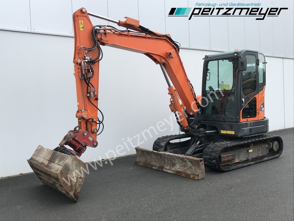 Doosan Kettenbagger DX 63-3 PowerTilt 070 , MS 03, mehrfach vorhanden - حفارة مُصَّغرة: صورة 1 Doosan Kettenbagger DX 63-3 PowerTilt 070 , MS 03, mehrfach vorhanden - حفارة مُصَّغرة: صورة 1