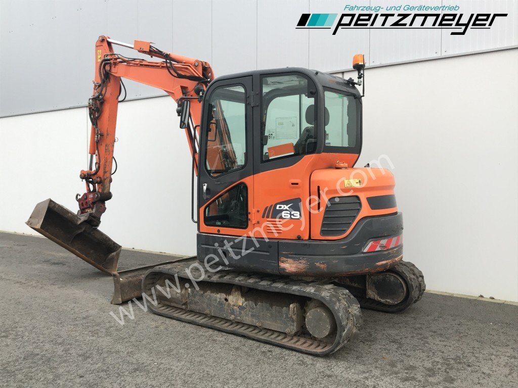 Doosan Kettenbagger DX 63-3 PowerTilt 070 , MS 03, mehrfach vorhanden - حفارة مُصَّغرة: صورة 4 Doosan Kettenbagger DX 63-3 PowerTilt 070 , MS 03, mehrfach vorhanden - حفارة مُصَّغرة: صورة 4