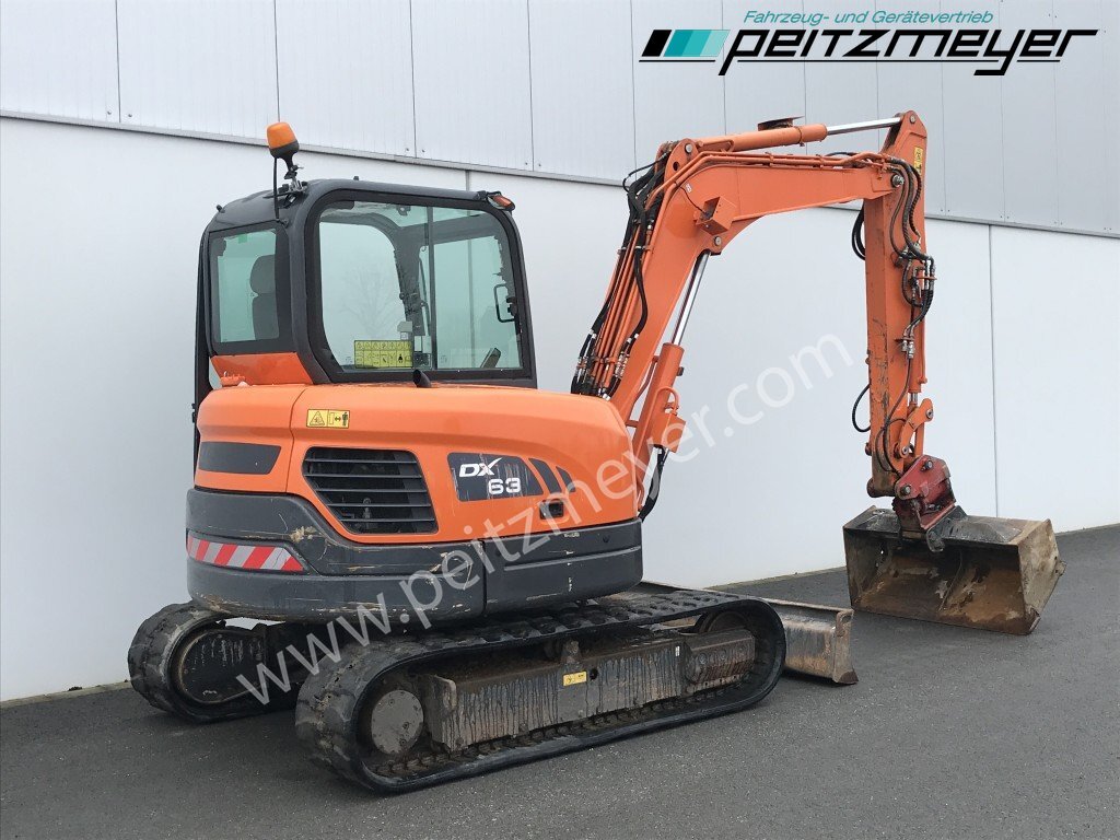 Doosan Kettenbagger DX 63-3 PowerTilt 070 , MS 03, mehrfach vorhanden - حفارة مُصَّغرة: صورة 3 Doosan Kettenbagger DX 63-3 PowerTilt 070 , MS 03, mehrfach vorhanden - حفارة مُصَّغرة: صورة 3