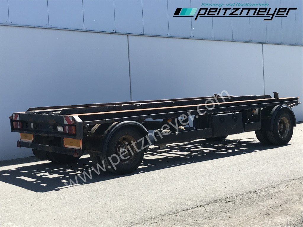 EGGERS ABROLLANHÄNGER 2 Achs blatt HWT18Z3/1S TÜV 4/2026 - مقطورة هوك ليفت/ لود لوجر: صورة 1 EGGERS ABROLLANHÄNGER 2 Achs blatt HWT18Z3/1S TÜV 4/2026 - مقطورة هوك ليفت/ لود لوجر: صورة 1