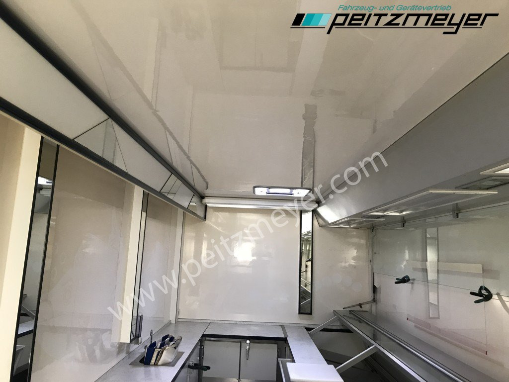 شاحنة بيع الطعام IVECO FIAT (I) Ducato Verkaufswagen 6,5 m - Motor neu vor 21 TKM + Kühltheke, Fritteuse: صورة 14