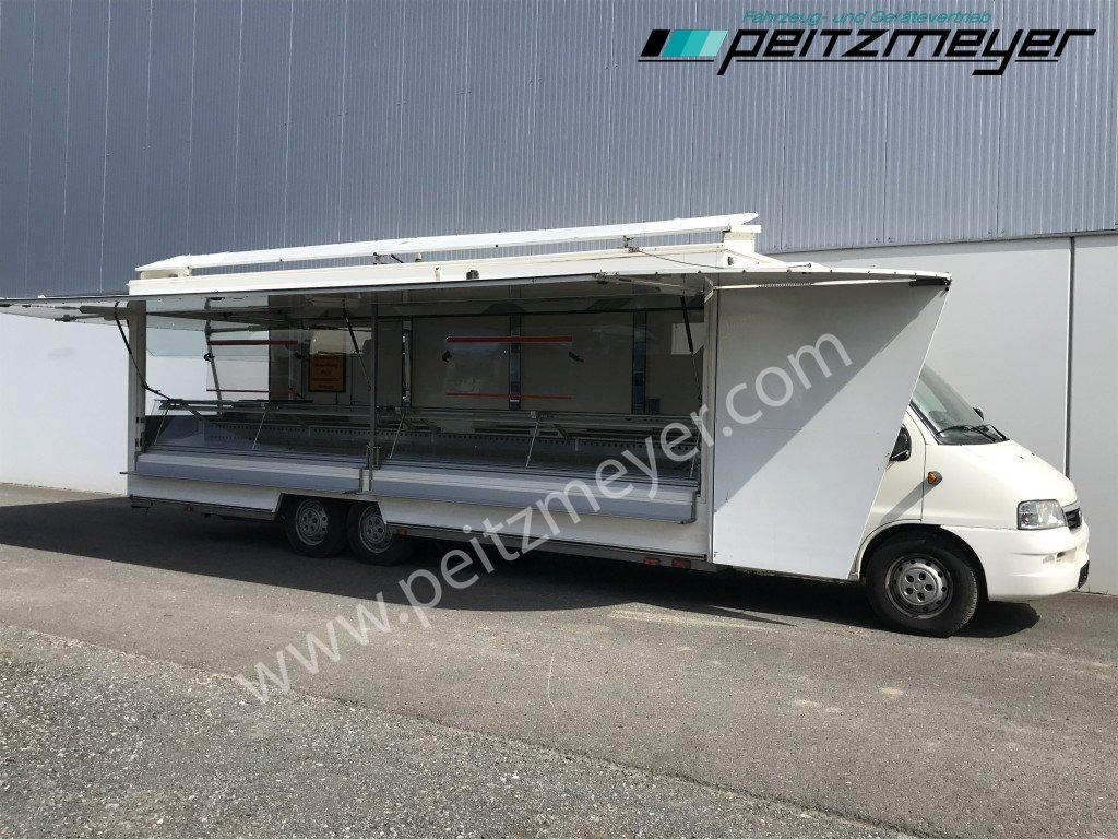 شاحنة بيع الطعام IVECO FIAT (I) Ducato Verkaufswagen 6,5 m - Motor neu vor 21 TKM + Kühltheke, Fritteuse: صورة 8