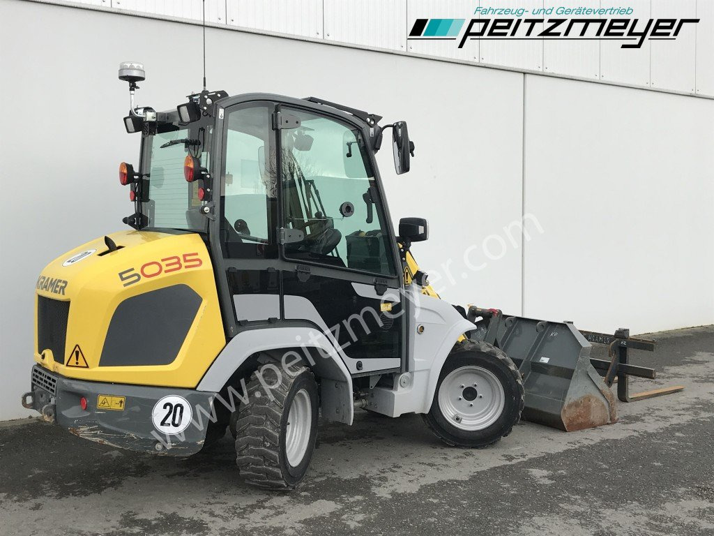 KRAMER RADLADER 5035 / 358 Schaufel+Palettengabel - اللودر بعجل: صورة 4 KRAMER RADLADER 5035 / 358 Schaufel+Palettengabel - اللودر بعجل: صورة 4