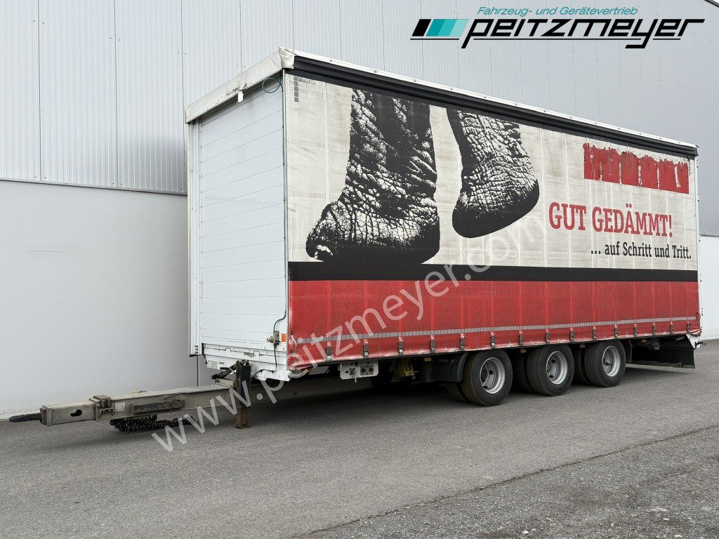 KRUKENMEIER Tridemanhänger TLP 25 zwillingsbereift, Liftachse - مقطورة ستارة جانبية: صورة 3 KRUKENMEIER Tridemanhänger TLP 25 zwillingsbereift, Liftachse - مقطورة ستارة جانبية: صورة 3