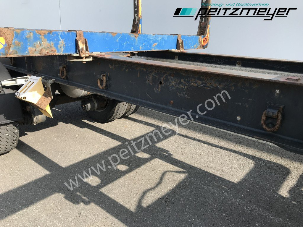 مقطورة اخشاب Krämer Kurzholzanhänger 20 t. Holzanhänger 4 Paar Exte Stahlrungen, Alcoa Alufelgen: صورة 24