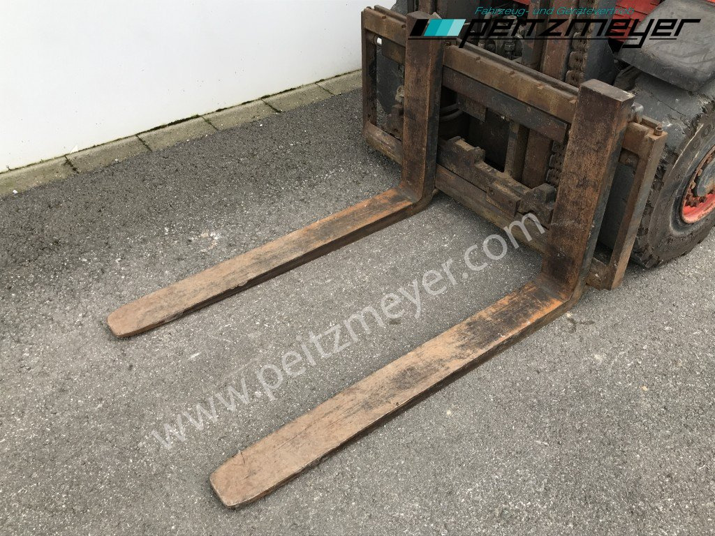 رافعة شوكية تعمل بالغاز LINDE Gabelstapler H 35 T Gas + Seitenschieber: صورة 12
