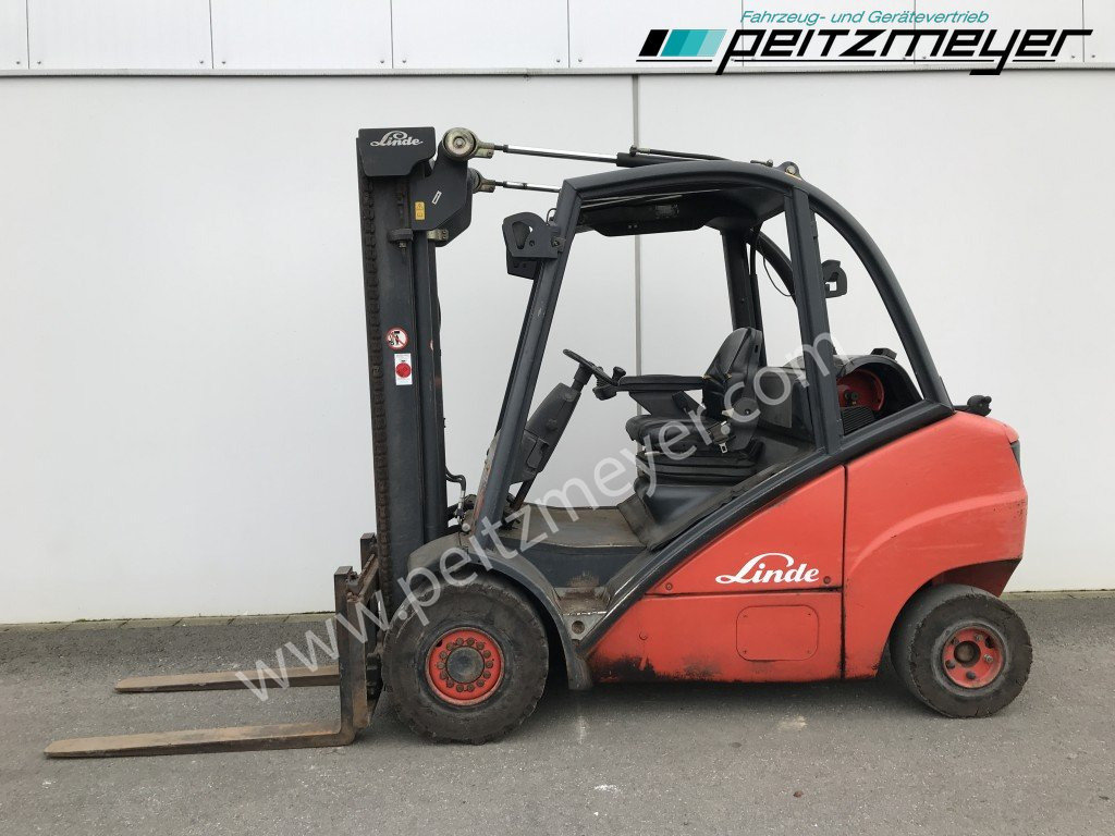 رافعة شوكية تعمل بالغاز LINDE Gabelstapler H 35 T Gas + Seitenschieber: صورة 8