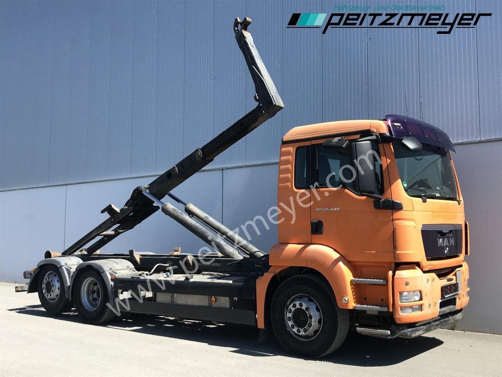 MAN TGS 26.440 BL6x2 Meiller RK 2070 mit Lenkachse - شاحنة ذات خطاف: صورة 2 MAN TGS 26.440 BL6x2 Meiller RK 2070 mit Lenkachse - شاحنة ذات خطاف: صورة 2