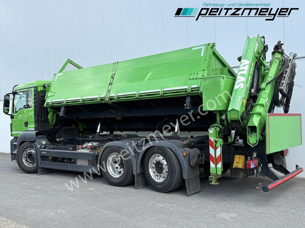 MAN TGS 26.460 FL 6x2 Kipper+Kran+Funk Lenkachse, 2-Seitenkipper, Atlas 172.3 - شاحنة قلاب: صورة 5 MAN TGS 26.460 FL 6x2 Kipper+Kran+Funk Lenkachse, 2-Seitenkipper, Atlas 172.3 - شاحنة قلاب: صورة 5