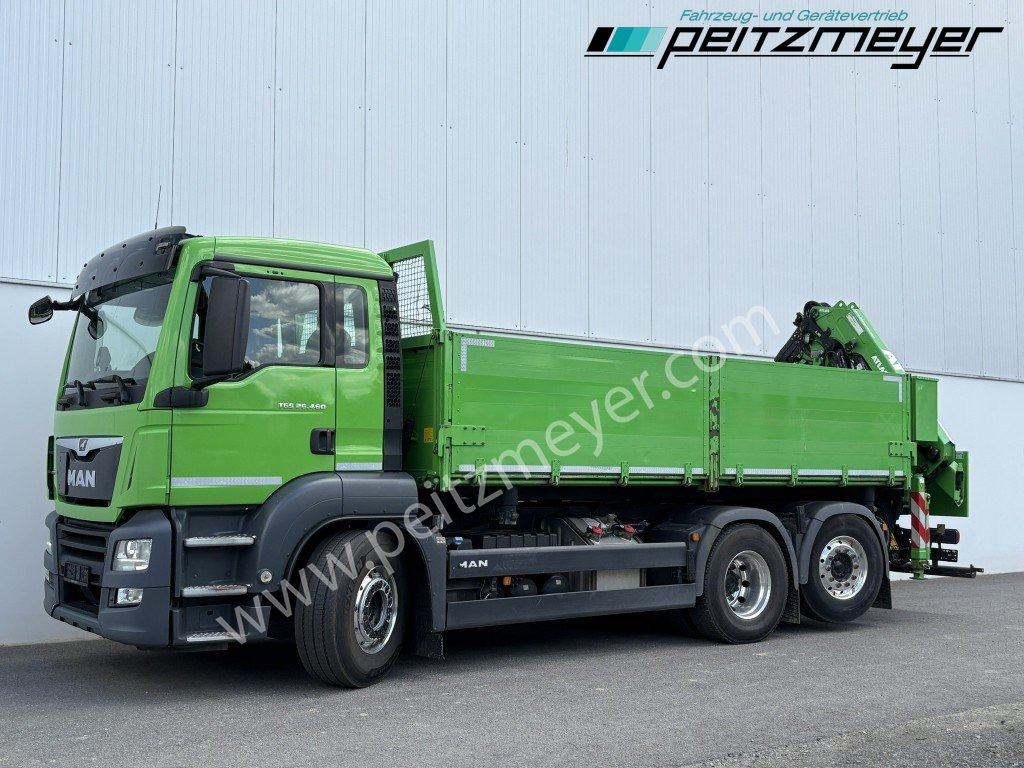 MAN TGS 26.460 FL 6x2 Kipper+Kran+Funk Lenkachse, 2-Seitenkipper, Atlas 172.3 - شاحنة قلاب: صورة 3 MAN TGS 26.460 FL 6x2 Kipper+Kran+Funk Lenkachse, 2-Seitenkipper, Atlas 172.3 - شاحنة قلاب: صورة 3