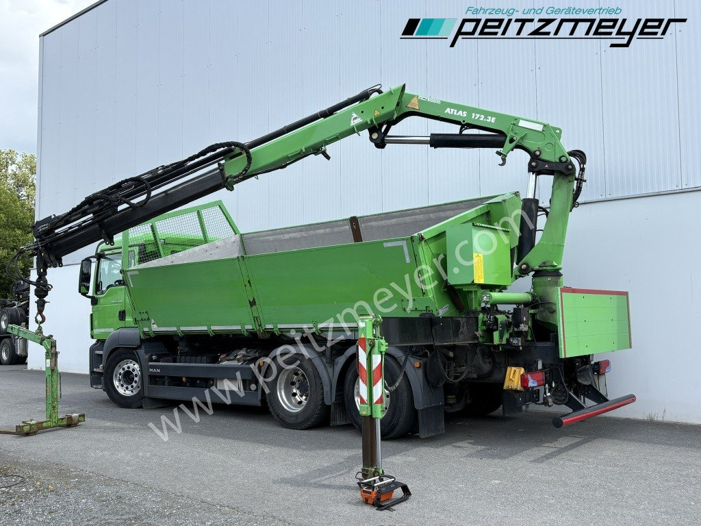 MAN TGS 26.460 FL 6x2 Kipper+Kran+Funk Lenkachse, 2-Seitenkipper, Atlas 172.3 - شاحنة قلاب, شاحنة كرين: صورة 3 MAN TGS 26.460 FL 6x2 Kipper+Kran+Funk Lenkachse, 2-Seitenkipper, Atlas 172.3 - شاحنة قلاب, شاحنة كرين: صورة 3