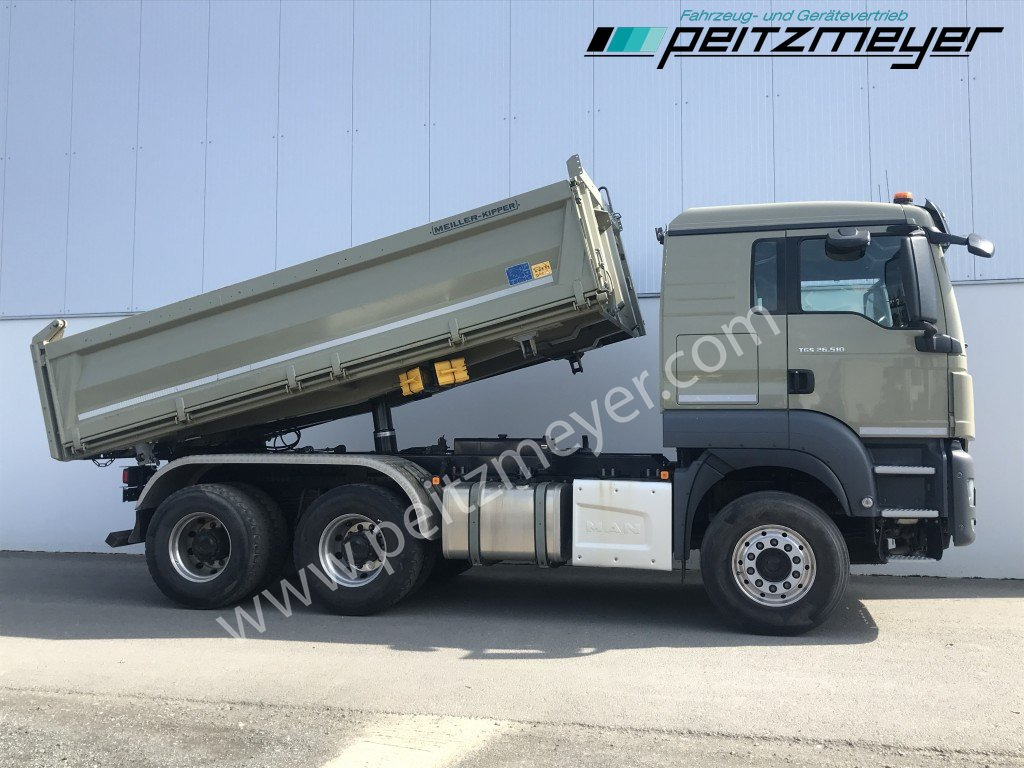 شاحنة قلاب MAN TGS 26.510 FK 6x4, Bordmatik, Klima, Intarder, Alu: صورة 8