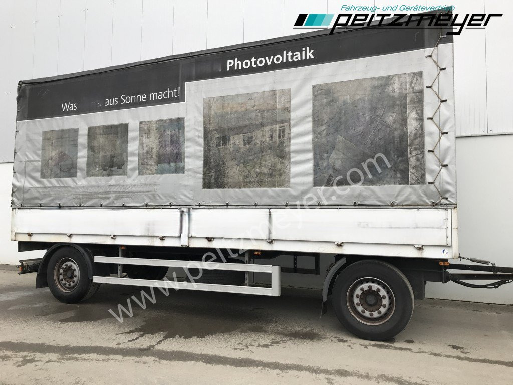 مقطورة ستارة جانبية MEERMEIER Anhänger AP 180 Pritschenanh. 18 t.: صورة 7