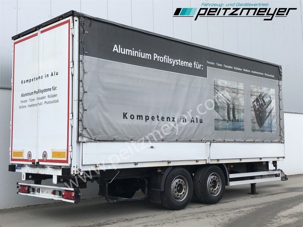 MEERMEIER Anhänger ZA 18 Tandem, tiefgekuppelt, RSAB, verzinkt - مقطورة ستارة جانبية: صورة 1 MEERMEIER Anhänger ZA 18 Tandem, tiefgekuppelt, RSAB, verzinkt - مقطورة ستارة جانبية: صورة 1