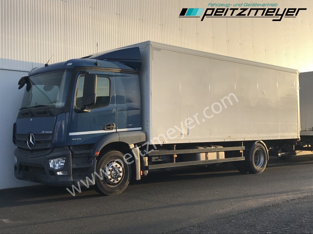 MERCEDES-BENZ Actros 1833 L Koffer+LBW, EU 6 Motor neu bei 594 tkm - شاحنة مقفلة: صورة 1 MERCEDES-BENZ Actros 1833 L Koffer+LBW, EU 6 Motor neu bei 594 tkm - شاحنة مقفلة: صورة 1