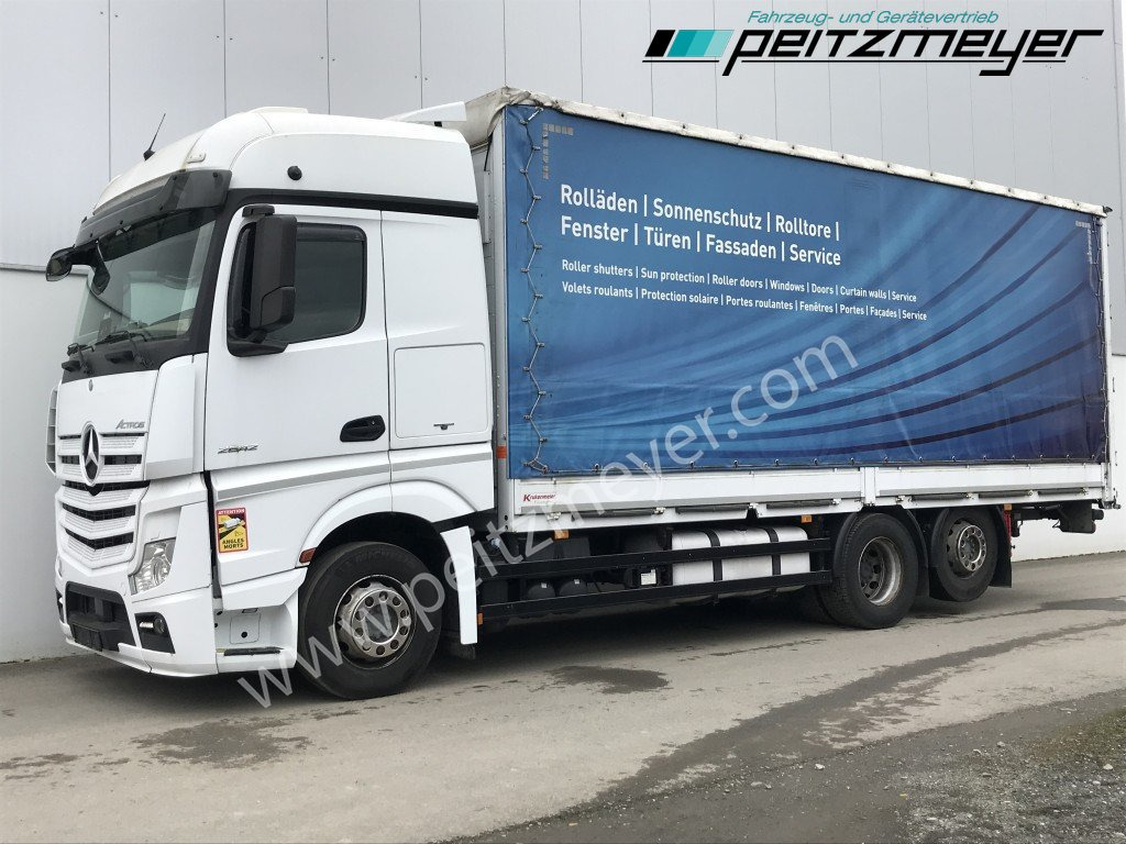 MERCEDES-BENZ Actros 2542 LL Pritsche, EU 6, Klima, Standklima, - شاحنة ستارة: صورة 2 MERCEDES-BENZ Actros 2542 LL Pritsche, EU 6, Klima, Standklima, - شاحنة ستارة: صورة 2