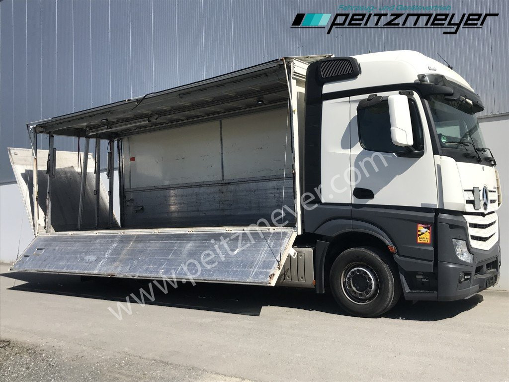 MERCEDES-BENZ Actros 2545 LL Böse Schwenkwand + 2,5 t. LBW BÄR - شاحنة المشروبات: صورة 2 MERCEDES-BENZ Actros 2545 LL Böse Schwenkwand + 2,5 t. LBW BÄR - شاحنة المشروبات: صورة 2