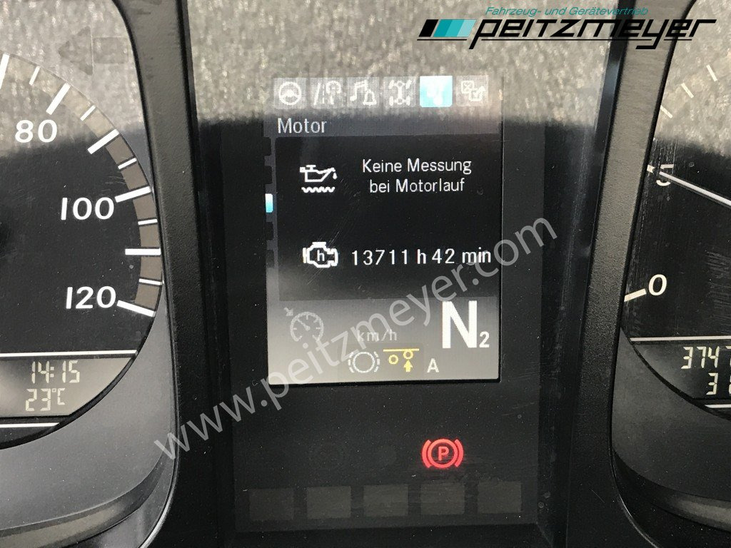 شاحنات مسطحة, شاحنة كرين MERCEDES-BENZ Antos 2536 LL Pritsche HMF 2110-L5 5 fach Ausschub mit Steinzange: صورة 10