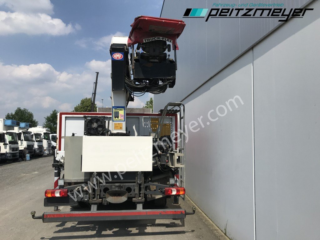 شاحنات مسطحة, شاحنة كرين MERCEDES-BENZ Antos 2536 LL Pritsche HMF 2110-L5 5 fach Ausschub mit Steinzange: صورة 6
