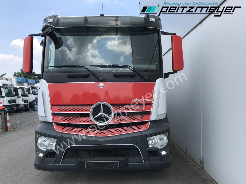 MERCEDES-BENZ Antos 2536 LL Pritsche HMF 2110-L5 5 fach Ausschub mit Steinzange - شاحنات مسطحة, شاحنة كرين: صورة 5 MERCEDES-BENZ Antos 2536 LL Pritsche HMF 2110-L5 5 fach Ausschub mit Steinzange - شاحنات مسطحة, شاحنة كرين: صورة 5